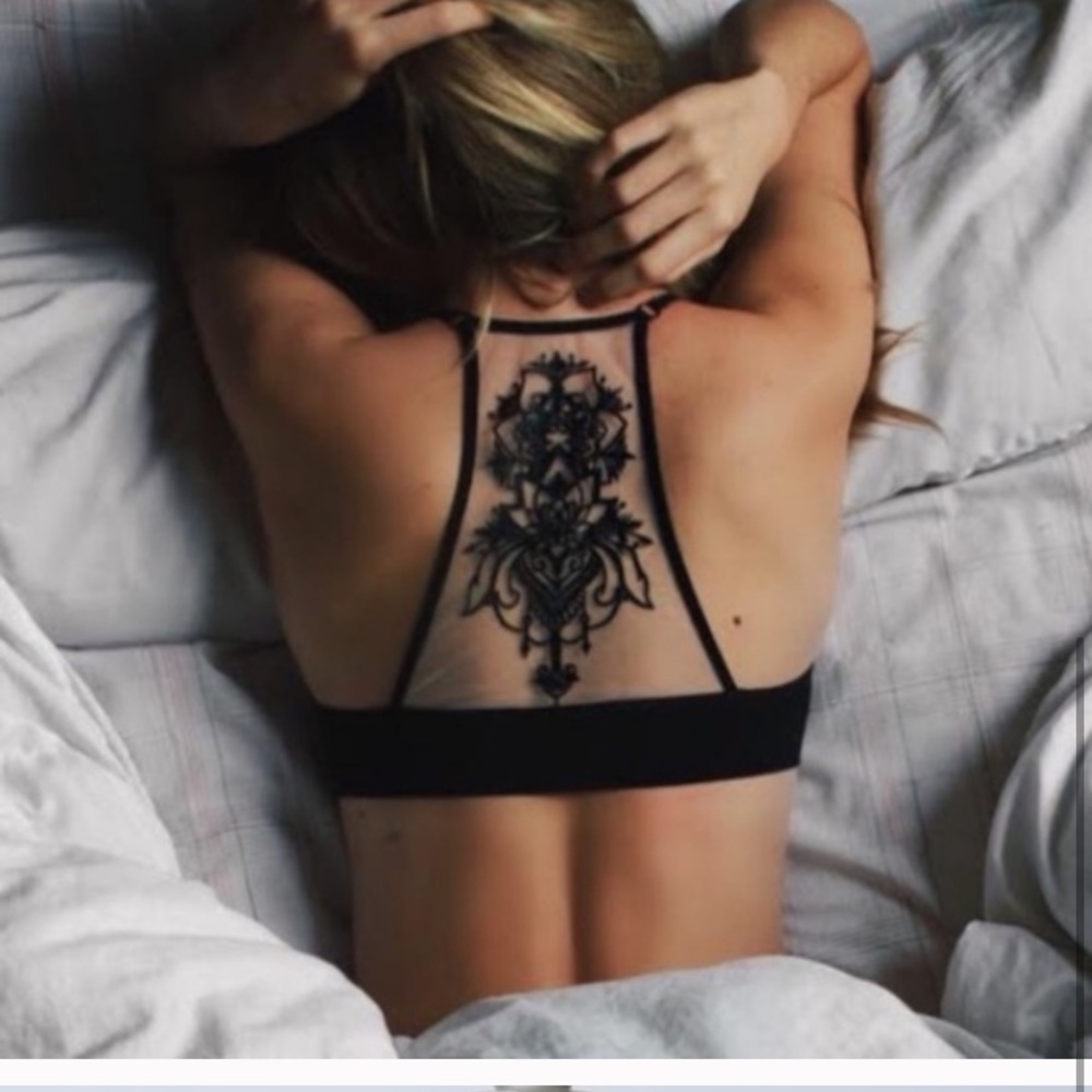 ✨Mesh Racer Back Bralette - Picture 3 of 6